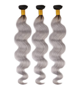 Silver Ombre Human Hair