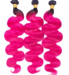 Pink Ombre Human Hair